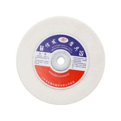 White aluminum oxide grinding wheel  1-200x25.4x25.4mm